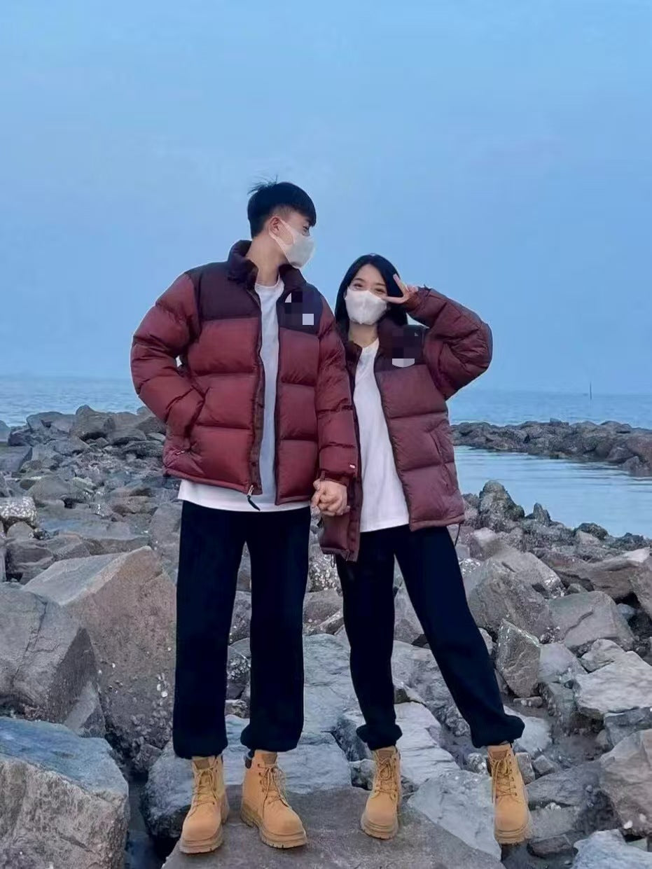 Putian top Beijia 1996 down jacket 700 fluffy embroidery winter men's and women's same loose bread clothes wholesale