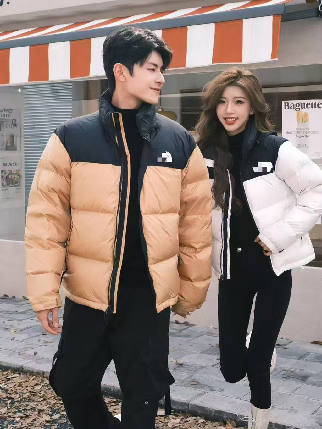 Putian top Beijia 1996 down jacket 700 fluffy embroidery winter men's and women's same loose bread clothes wholesale