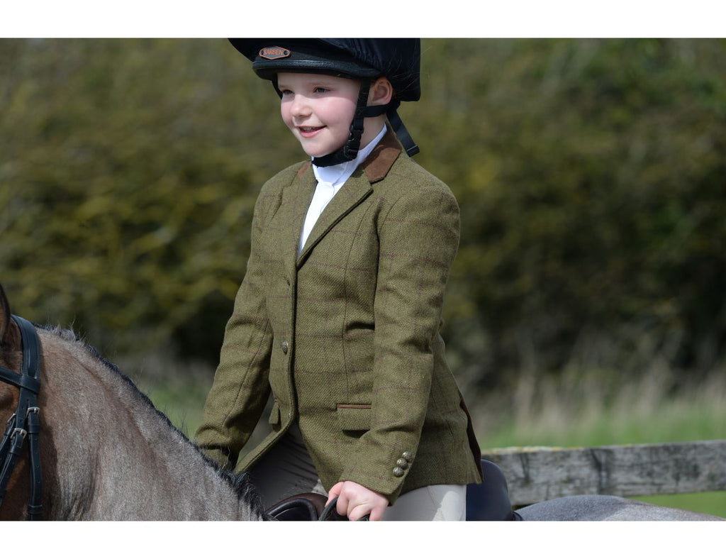 Dublin Albany Tweed Suede Collar Tailored Jacket