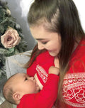 Red Heart Breastfeeding Top